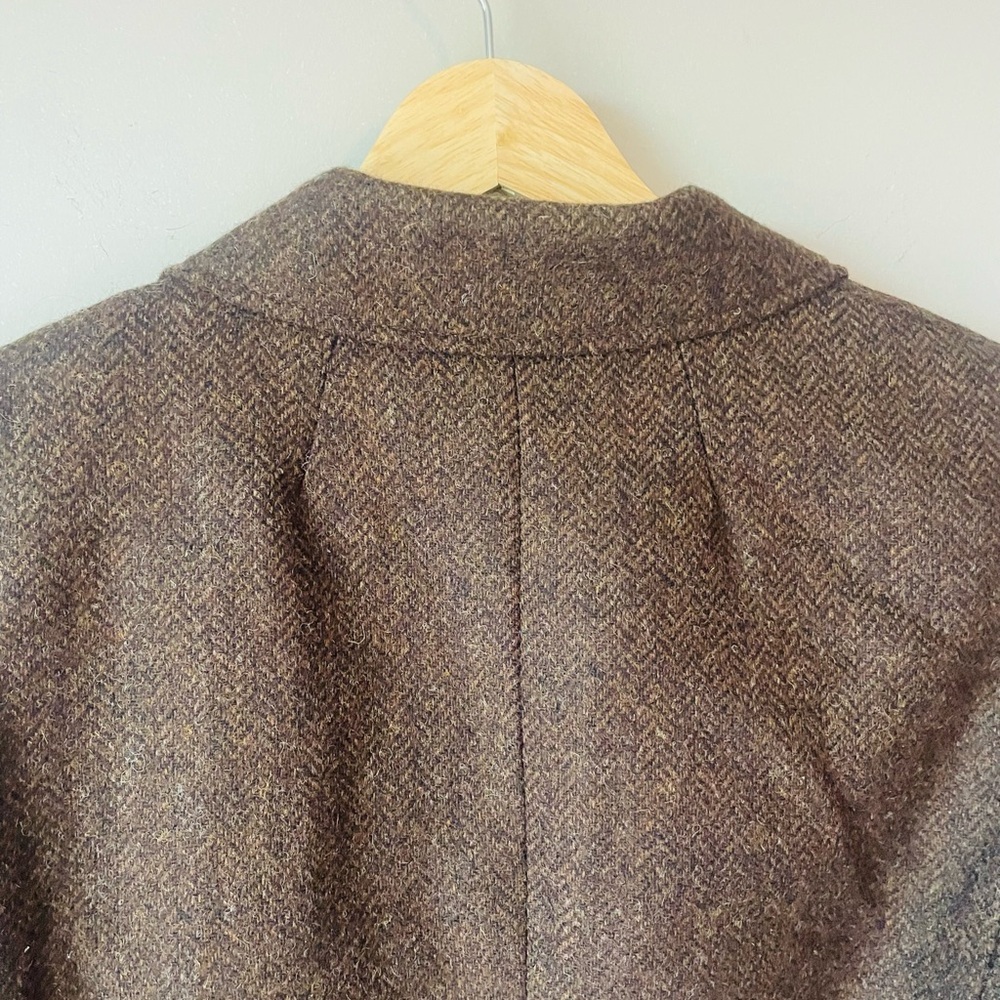 J. Crew Bristol Blazer Chocolate Herringbone NWT - Picture 11 of 12